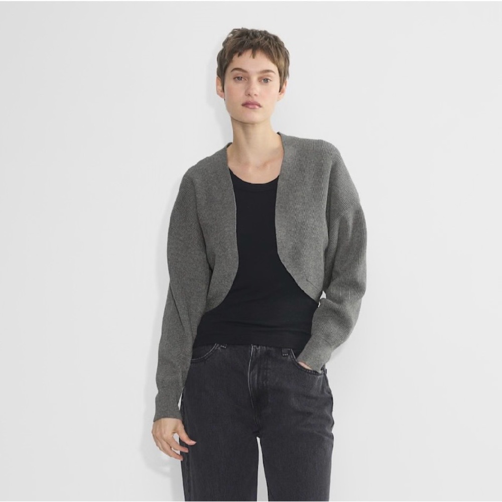 Aritzia Gray Women's Cardigan Sweater